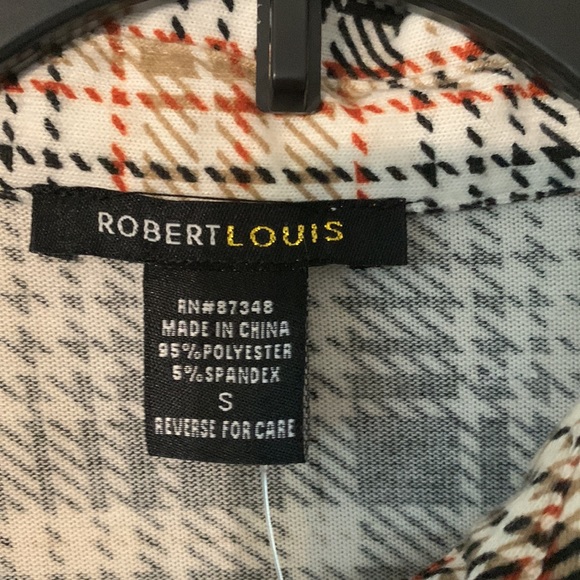 Robert Louis- Khaki Checkered Shirt - Picture 3 of 9